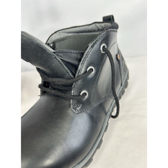 Bogs Casual Chukka Boots Men\'s Size 8.5 Leather Waterproof Black Durafresh main image 5
